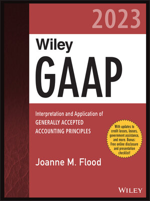 cover image of Wiley GAAP 2023